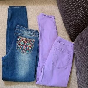 Polo Ralph Lauren Skinny Pants | Vigoss Jeans  Sz 16 Set of 2